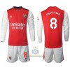 Maglia da Calcio a Maniche Lunghe Arsenal Odegaard 8 Casa 2021-22 per Bambino